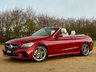 USED 2018 68 MERCEDES-BENZ C-CLASS 1.5 C200 MHEV AMG Line Cabriolet 2dr Petrol G-Tronic+ Euro 6 (s/s) (198 ps) 