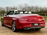 USED 2018 68 MERCEDES-BENZ C-CLASS 1.5 C200 MHEV AMG Line Cabriolet 2dr Petrol G-Tronic+ Euro 6 (s/s) (198 ps) 
