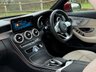 USED 2018 68 MERCEDES-BENZ C-CLASS 1.5 C200 MHEV AMG Line Cabriolet 2dr Petrol G-Tronic+ Euro 6 (s/s) (198 ps) 