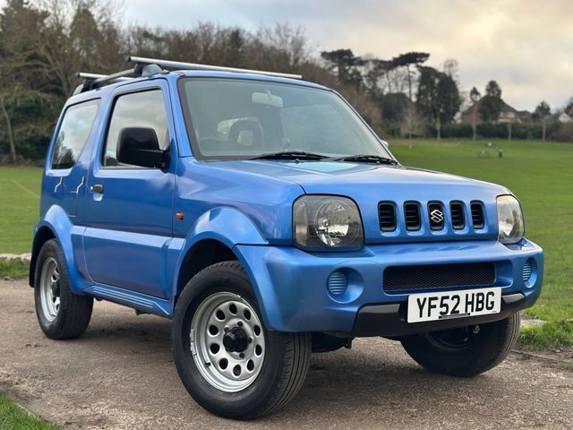 2002 52 Suzuki Jimny 1.3 JLX SUV 3dr Petrol Automatic (195 g/km, 80 bhp)