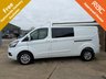 USED 2022 72 FORD TRANSIT CUSTOM 2.0 300 EcoBlue Limited Crew Van Double Cab 5dr Diesel Manual L2 H1 Euro 6 (s/s) (130 ps) 1 owner immaculate low mileage example