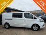 USED 2022 72 FORD TRANSIT CUSTOM 2.0 300 EcoBlue Limited Crew Van Double Cab 5dr Diesel Manual L2 H1 Euro 6 (s/s) (130 ps) 1 owner immaculate low mileage example
