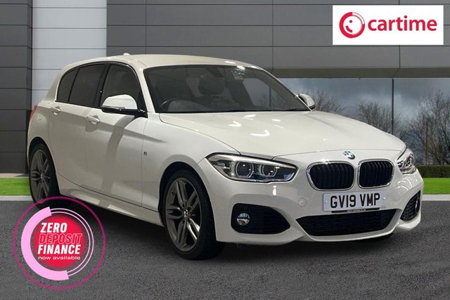 2019 BMW 1 Series 1.5 118i GPF M Sport Hatchback 5dr Petrol Manual Euro 6 (s/s) (136 ps) Rear Park Distance Control, M Sport Package, Non Smokers Package, BMW Navigation System, Automatic Air Conditioning 2019 photo