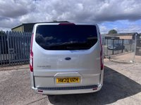 USED 2020 20 FORD TOURNEO CUSTOM 2.0 320 EcoBlue Titanium Minibus Double Cab 5dr Diesel Auto L2 Euro 6 (s/s) (130 ps) 1 owner from new 9 seater