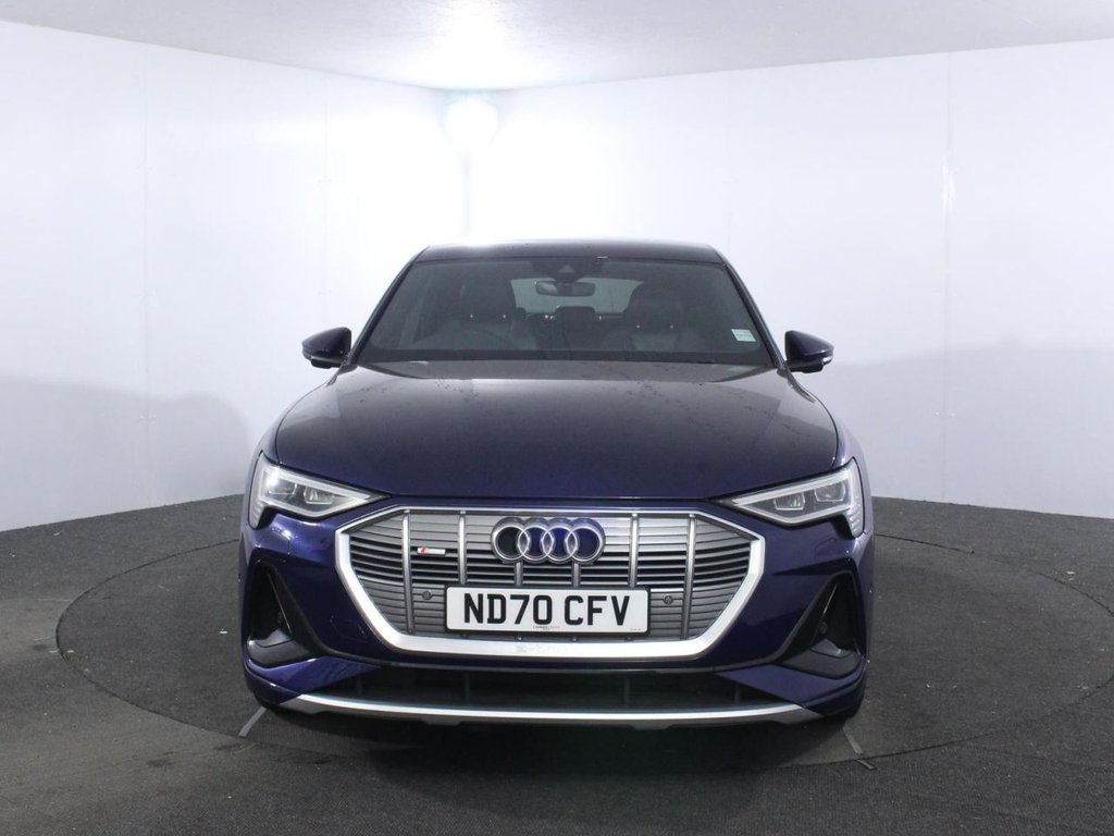 USED 2020 70 AUDI E-TRON 55 S line Sportback 5dr Electric Auto quattro 95kWh (408 ps) 95kWh BATTERY - 241 MILE RANGE