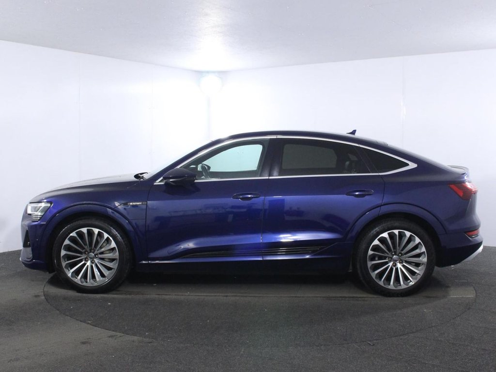 USED 2020 70 AUDI E-TRON 55 S line Sportback 5dr Electric Auto quattro 95kWh (408 ps) 95kWh BATTERY - 241 MILE RANGE