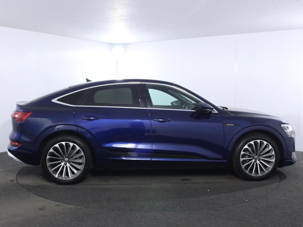 USED 2020 70 AUDI E-TRON 55 S line Sportback 5dr Electric Auto quattro 95kWh (408 ps) 95kWh BATTERY - 241 MILE RANGE