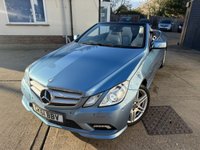 USED 2011 61 MERCEDES-BENZ E-CLASS 2.1 E220 CDI BlueEfficiency Sport Edition 125 Cabriolet 2dr Diesel G-Tronic+ Euro 5 (s/s) (170 ps) 