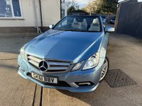 USED 2011 61 MERCEDES-BENZ E-CLASS 2.1 E220 CDI BlueEfficiency Sport Edition 125 Cabriolet 2dr Diesel G-Tronic+ Euro 5 (s/s) (170 ps) 