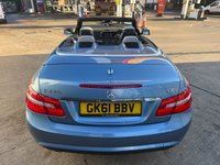USED 2011 61 MERCEDES-BENZ E-CLASS 2.1 E220 CDI BlueEfficiency Sport Edition 125 Cabriolet 2dr Diesel G-Tronic+ Euro 5 (s/s) (170 ps) 