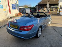 USED 2011 61 MERCEDES-BENZ E-CLASS 2.1 E220 CDI BlueEfficiency Sport Edition 125 Cabriolet 2dr Diesel G-Tronic+ Euro 5 (s/s) (170 ps) 