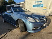 USED 2011 61 MERCEDES-BENZ E-CLASS 2.1 E220 CDI BlueEfficiency Sport Edition 125 Cabriolet 2dr Diesel G-Tronic+ Euro 5 (s/s) (170 ps) 
