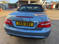 USED 2011 61 MERCEDES-BENZ E-CLASS 2.1 E220 CDI BlueEfficiency Sport Edition 125 Cabriolet 2dr Diesel G-Tronic+ Euro 5 (s/s) (170 ps) 