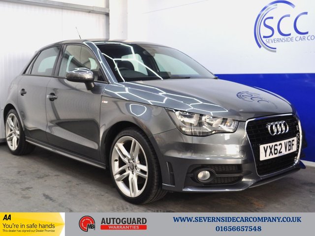 2012 62 Audi A1 1.4 TFSI S line Sportback 5dr Petrol S Tronic Euro 5 (s/s) (122 ps)