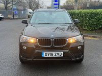 USED 2016 16 BMW X3 2.0 20d SE SUV 5dr Diesel Manual xDrive Euro 6 (s/s) (190 ps) ULEZ+SH+NAV+LTHR+1 FO+BT+CC