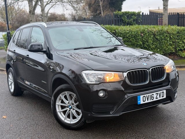 2016 16 BMW X3 2.0 20d SE SUV 5dr Diesel Manual xDrive Euro 6 (s/s) (190 ps)