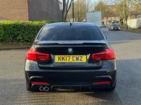 USED 2017 17 BMW 3 SERIES 2.0 320d M Sport Saloon 4dr Diesel Auto Euro 6 (s/s) (190 ps) ULEZ+SH+NAV+LTHR+2 FMR+BT+KLE