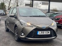 USED 2018 18 TOYOTA YARIS 1.5 VVT-h Icon Tech Hatchback 5dr Petrol Hybrid E-CVT Euro 6 (s/s) (100 ps) 