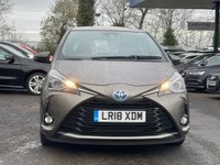 USED 2018 18 TOYOTA YARIS 1.5 VVT-h Icon Tech Hatchback 5dr Petrol Hybrid E-CVT Euro 6 (s/s) (100 ps) 