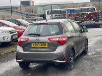 USED 2018 18 TOYOTA YARIS 1.5 VVT-h Icon Tech Hatchback 5dr Petrol Hybrid E-CVT Euro 6 (s/s) (100 ps) 