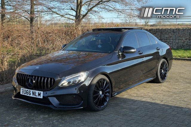 2016 MERCEDES-BENZ C-CLASS 2.1 C220d AMG Line (Premium) Saloon 4dr Diesel 7G-Tronic+ Euro 6 (s/s) (170 ps)