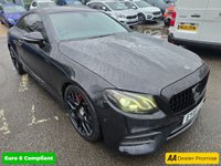 USED 2018 18 MERCEDES-BENZ E-CLASS Black E220d AMG Line Coupe, 45,000 miles, Full Service History, Automatic, 19