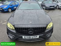 USED 2018 18 MERCEDES-BENZ E-CLASS Black E220d AMG Line Coupe, 45,000 miles, Full Service History, Automatic, 19