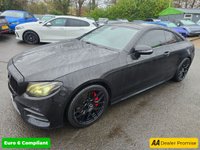 USED 2018 18 MERCEDES-BENZ E-CLASS Black E220d AMG Line Coupe, 45,000 miles, Full Service History, Automatic, 19
