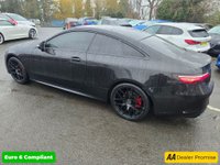 USED 2018 18 MERCEDES-BENZ E-CLASS Black E220d AMG Line Coupe, 45,000 miles, Full Service History, Automatic, 19