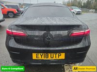 USED 2018 18 MERCEDES-BENZ E-CLASS Black E220d AMG Line Coupe, 45,000 miles, Full Service History, Automatic, 19