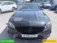 USED 2018 18 MERCEDES-BENZ E-CLASS Black E220d AMG Line Coupe, 45,000 miles, Full Service History, Automatic, 19