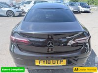 USED 2018 18 MERCEDES-BENZ E-CLASS Black E220d AMG Line Coupe, 45,000 miles, Full Service History, Automatic, 19