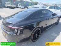 USED 2018 18 MERCEDES-BENZ E-CLASS Black E220d AMG Line Coupe, 45,000 miles, Full Service History, Automatic, 19