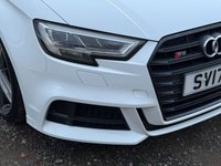 USED 2017 17 AUDI S3 2.0 TFSI Black Edition Saloon 4dr Petrol S Tronic quattro Euro 6 (s/s) (310 ps) FACTORY UGRADES
