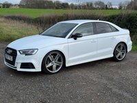 USED 2017 17 AUDI S3 2.0 TFSI Black Edition Saloon 4dr Petrol S Tronic quattro Euro 6 (s/s) (310 ps) FACTORY UGRADES