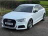 USED 2017 17 AUDI S3 2.0 TFSI Black Edition Saloon 4dr Petrol S Tronic quattro Euro 6 (s/s) (310 ps) FACTORY UGRADES