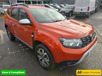 USED 2022 71 DACIA DUSTER 1.0 TCe Prestige, 66.500 miles, 1 owner, ULEZ, 6-speed, A/C, Sat Nav, Rear Camera, 17