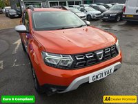 USED 2022 71 DACIA DUSTER 1.0 TCe Prestige, 66.500 miles, 1 owner, ULEZ, 6-speed, A/C, Sat Nav, Rear Camera, 17