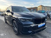 USED 2021 71 BMW X5 3.0 30d MHT M Sport SUV 5dr Diesel Hybrid Auto xDrive Euro 6 (s/s) (286 ps) PAN ROOF 22"ALLOYS AERO KIT NI OWNER