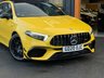 USED 2020 20 MERCEDES-BENZ A-CLASS 2.0 A45 AMG S Plus Hatchback 5dr Petrol 8G-DCT 4MATIC+ Euro 6 (s/s) (421 ps) 