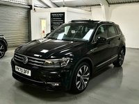 USED 2020 70 VOLKSWAGEN TIGUAN 2.0 TDI R-Line Tech SUV 5dr Diesel DSG Euro 6 (s/s) (150 ps) PAN ROOF+SATNAV+20"S+CARPLAY