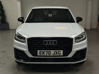 USED 2020 70 AUDI Q2 1.0 TFSI 30 Black Edition SUV 5dr Petrol Manual Euro 6 (s/s) (116 ps) SATNAV+19'S+CRUISE+CARPLAY