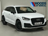 USED 2020 70 AUDI Q2 1.0 TFSI 30 Black Edition SUV 5dr Petrol Manual Euro 6 (s/s) (116 ps) SATNAV+19'S+CRUISE+CARPLAY