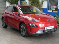 USED 2022 22 HYUNDAI KONA 64kWh Premium SUV 5dr Electric Auto (10.5kW Charger) (204 ps) SAT NAV ANDROID APPLE CARPLAY REAR VIEW CAMERA CRUISE CONTROL PARKING SENSORS 1 OWNER EXCELLENT SERVICE HISTORY HYUNDAI WARRANTY TILL JUNE 2027