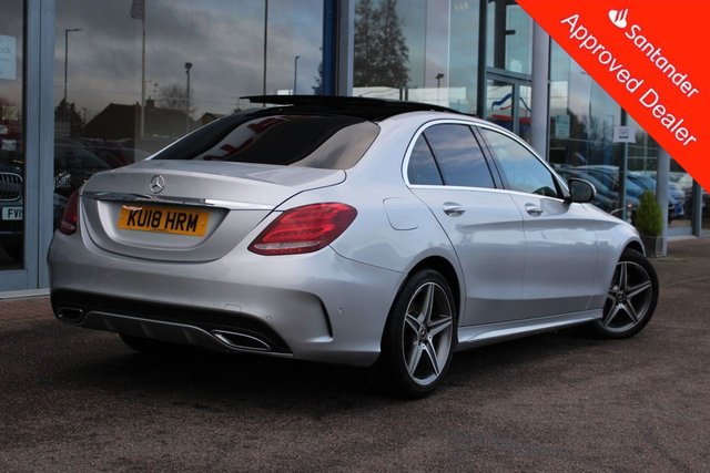 2018 MERCEDES-BENZ C-CLASS 2.1 C250d AMG Line (Premium Plus) Saloon 4dr Diesel G-Tronic+ Euro 6 (s/s) (204 ps) - Photo 3