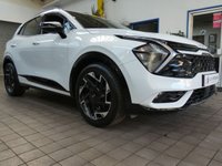 USED 2024 24 KIA SPORTAGE 1.6 T-GDi MHEV GT-Line SUV 5dr Petrol Hybrid DCT Euro 6 (s/s) (157 bhp) ANDROID APPLE CARPLAY HEATED PART LEATHER SEATS CRUISE CONTROL PARKING SENSORS 1 OWNER SERVICE HISTORY KIA WARRANTY JULY 2031