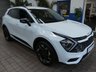 USED 2024 24 KIA SPORTAGE 1.6 T-GDi MHEV GT-Line SUV 5dr Petrol Hybrid DCT Euro 6 (s/s) (157 bhp) ANDROID APPLE CARPLAY HEATED PART LEATHER SEATS CRUISE CONTROL PARKING SENSORS 1 OWNER SERVICE HISTORY KIA WARRANTY JULY 2031