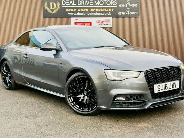 2016 16 Audi A5 2.0 TDI Black Edition Plus Coupe 2dr Diesel Multitronic Euro 6 (s/s) (190 ps)