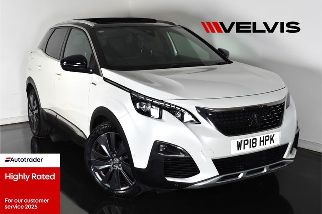 2018 18 Peugeot 3008 1.6 THP GT Line Premium SUV 5dr Petrol EAT Euro 6 (s/s) (165 ps)