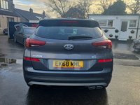 USED 2018 68 HYUNDAI TUCSON 1.6 T-GDi SE Nav SUV 5dr Petrol DCT Euro 6 (s/s) (177 ps) DAYTIME RUNNING LIGHTS+ PRIVACY GLASS+ MULTIFUNCTIONAL STEARING WHEEL+ CRUISE CONTROL+ DAB+ REVERSING CAMERA+ DUAL CLIMATE CONTROL+ USB+ PARKING AID+ 17 INCH ALLOY WHEELS+